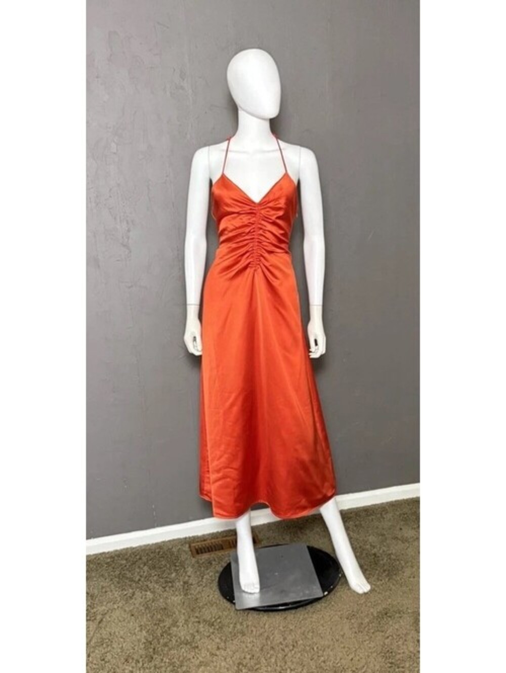 Jason Wu Satin Strappy Slip Dress New With Tags